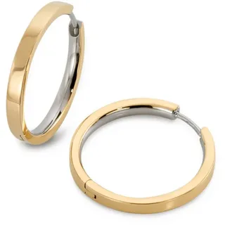 Boccia Titanium Creolen 0517-10 Gold Titan