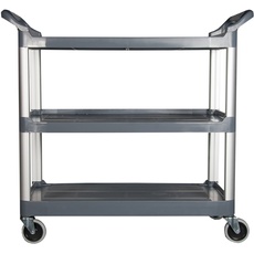 Rubbermaid Commercial Products Xtra Open Cart - Black
