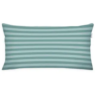 Tom Tailor Kissenhülle MEDIUM STRIPES 40 x 80 cm Türkis