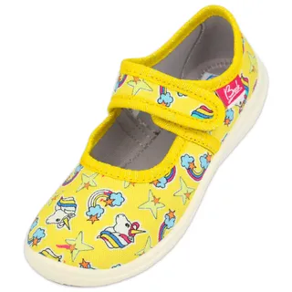 Beck Unisex Kinder Yellow Dream Hausschuh, Gelb, 24 EU