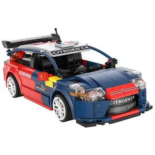 Deqube 1:18 Citroën C4 Wrc Sebastian Loeb App+rc Bauspiel 329 Stücke - Multicolor - One Size