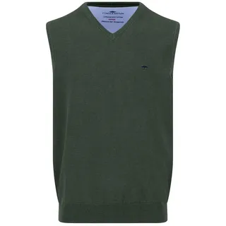 Fynch Hatton 1514214 Strickweste - Dark Ivy - XL