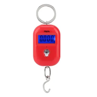 Mini-Elektronikwaage, Elektronische Digitalwaage, Tragbare Mini-Taschen-Schlüsselanhänger-Waage, Küchenwaage, Lebensmittel-Gewichtsmesser, Messwerkzeuge mit Haken, 25 Kg/5 G