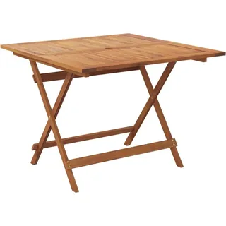 vidaXL Gartentisch Klappbar 90x90x75 cm Massivholz Akazie - Braun