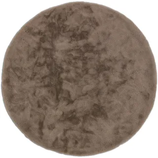 Schöner Wohnen Fellteppich »Tender« rund 26 mm Höhe besonders weich durch Microfaser, Kunstfell, waschbar, Wohnzimmer,