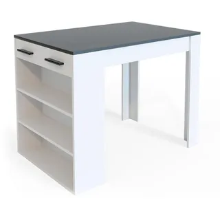 Vicco Esszimmertisch Repose 67 x 100 cm Anthrazit/Weiß