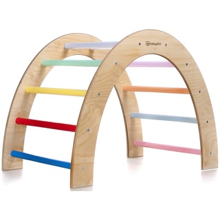 BabyGO Klettergerüst »Woodland Kletterbogen, Arch, bunt«, Made in Europe, bunt