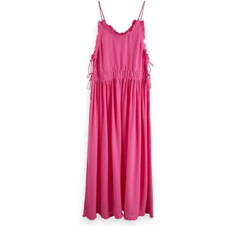 Maison Scotch Damen Kleid Summer Midi Dress 149863-0172 M - Candy Pink - M