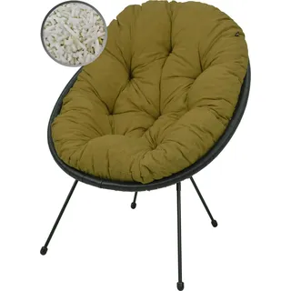 AMPO Sitzkissen Polsterkissen Freizeitkissen Gartenkissen für den Sessel - Gelb