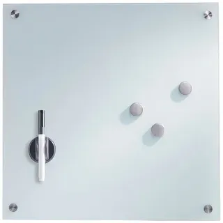Zeller Glas-Magnettafel 40,0 x 40,0 cm weiß