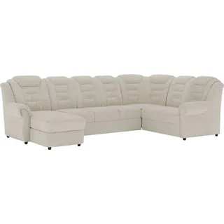 Home Affaire Wohnlandschaft Polyester U-Form 3-Sitzer Beige