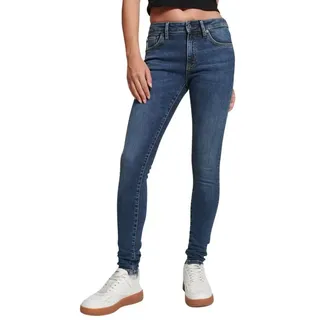 Superdry Vintage Mid Rise Skinny Jeans - Fulton Vintage Blue - 24 - 30