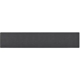 vidaXL Teppichläufer Anthrazit 50/300 Cm , Kunststoff , Rechteckig , 300x50 cm , rutschfest , Teppiche und Böden, Teppiche