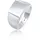 KUZZOI Siegelring KUZZOI Herren Siegelring 925 Silber Herren Silber 925 Siegelring