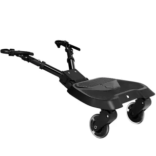 Kikkaboo Ally Universelles Trittbrett Für Kinderwagen - Black - One Size