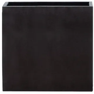 Blumenkasten Stonefiber Pot „Der hohe Lange“ yoooi schwarz, 80x80x40 cm