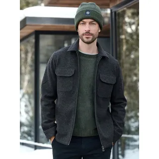 Lerros Langarmhemd »LERROS Herren Overshirt in urbanem Style«