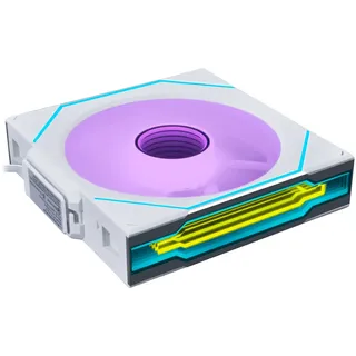 Lian Li UNI FAN SL-INFINITY Wireless - Gehäuselüfter - - Weiß mit RGB-Beleuchtung - 30 dBA