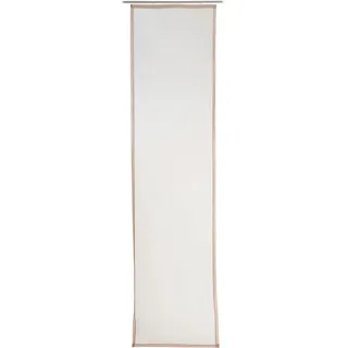 Gözze Schiebegardine »Sambia Schiebevorhang« Paneelwagen 1 Stk. tlg. HxB: 245x60, Voilé Uni, inklusive Montagezubehör, braun