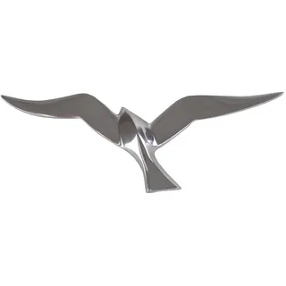 Gilde Casablanca Wanddeko, Flying Bird" 34 cm Aluminium,