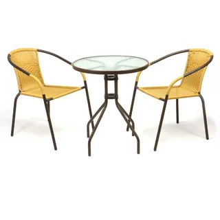 VCM Bistroset 3-tlg. Beige