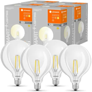 LEDVANCE Smarte LED-Lampe E27 60 W warmweiß 4 St.