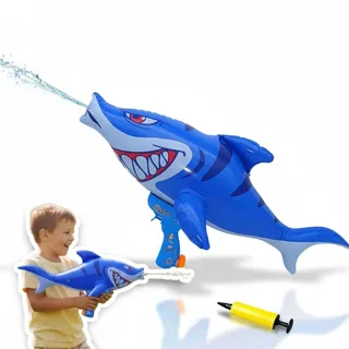 alldoro Aufblasbare Wasserpistole Hai 60126