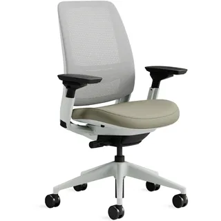 Steelcase Series 2 Ergonomischer Bürostuhl mit LiveBack Lumbalstütze und 4D-Armlehnen Trüffel, 72 x 64 x 101