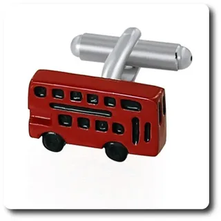 Steine Und Minéraux. Manschettenknöpfe London Bus