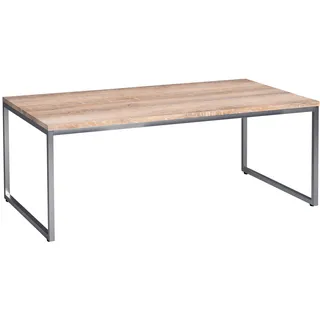 M2 Kollektion Riad 2 Couchtisch, MDF Dekor Wildeiche, hellbraun, 110x60cm, Höhe 43cm