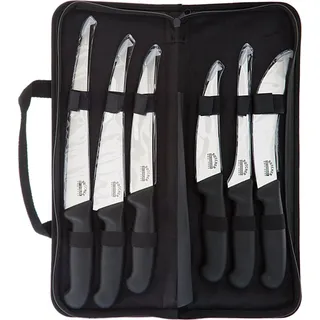 Samura Butcher 6-teiliges Messerset mit Tasche - Silber