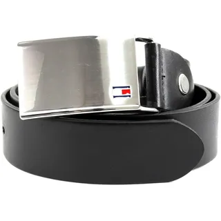 Tommy Hilfiger TH Plaque Belt 3.5 W90 Black - kürzbar