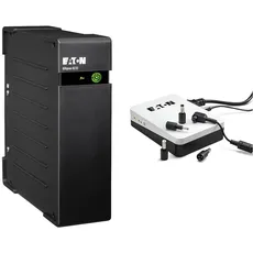 Eaton USV Ellipse ECO 650 USB DIN - Off-line Unterbrechungsfreie Stromversorgung (USV) & 3S Mini USV 36W 9/12/15/19 Volt DC