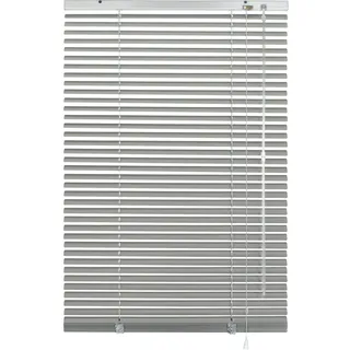 GARDINIA Aluminium-Jalousie 60 x 240 cm Silber