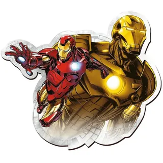 Avengers-Holzpuzzle – Der tapfere Iron Man