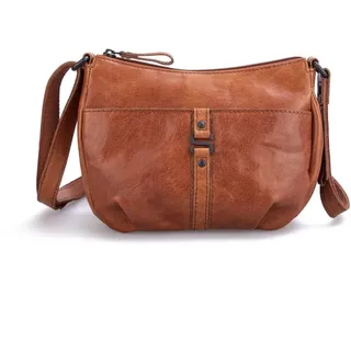 Spikes & Sparrow Leren Crossbodytas - Sedona - Brandy Cognac