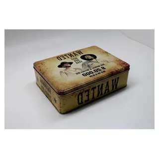 Bud Spencer & Terence Hill - Vorratsdose - Wanted - Flach - Beige, Braun