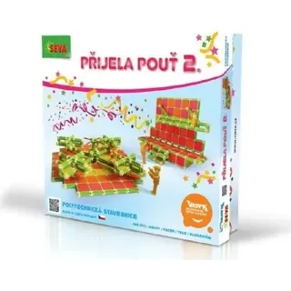 Seva - Stavebnice SEVA Pijela pou 2 plast 693ks v krabici 34,5x32,5x8cm