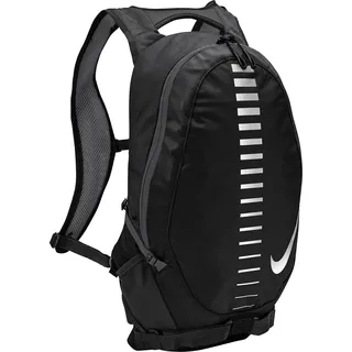 Nike - Rucksack "Run Commuter" CS304 (Einheitsgröße) (Schwarz/Silber) - Schwarz