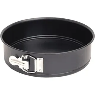 Springform für Heißluftfritteuse XL XXL schwarz Air Fryer Ø 18 cm x 7 cm beschichteter Stahl - perfekt für Kuchen - Backform mit Antihaftbeschichtung - Blau