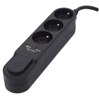 Block 3 genommen 1,5 m, schwarz USB - Schwarz