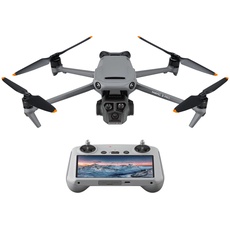 DJI Mavic 3 Pro mit DJI RC (Bildschirmfernsteuerung), Flaggschiff-Drohne mit Dreifachkamera und 4/3 CMOS Hasselblad-Kamera, 43 min Flugzeit und 15 km HD-Videoübertragung