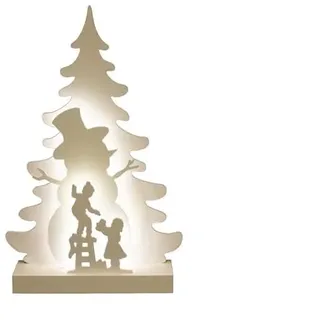 NORDIC WINTER Christmas silhouette 3D LED - Snowman