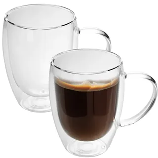 Intirilife Kaffeeglas 0,25 l 2 St.
