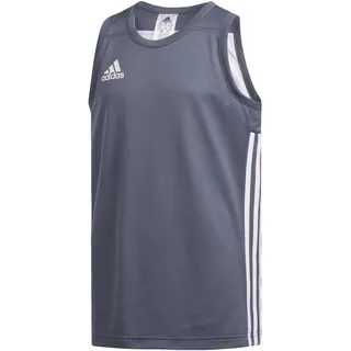 adidas Unisex Kinder 3G Speed Reversible Jersey, Onix/White, 5-6 Years