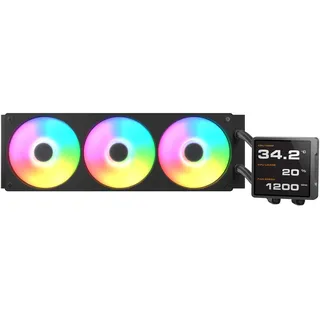 Cougar Poseidon Vistek Pro Argb Wasserkühlung 360 Mm - Black