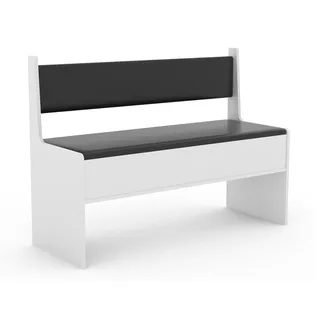 VCM Essgruppe »Holz Eckbank Sitzbank Bank Truhe Esal Breite 110cm«, weiß