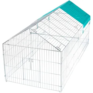 Kerbl Freigehege 220 x 103 x 103 cm Silber