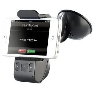 Callstel Freisprechanlage: Freisprecher BFX-40.H mit Bluetooth und Halterung für Smartphones (Freisprecheinrichtung Auto, Freisprecheinrichtung, Bluetooth, 40)