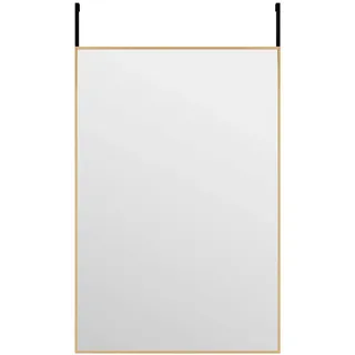 Türspiegel Golden 40x60 cm Glas und Aluminium - Gold